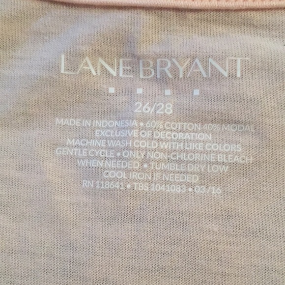 Sweet  tee 26/38 by Lane Bryant close out sale 🎉 - Picture 5 of 6